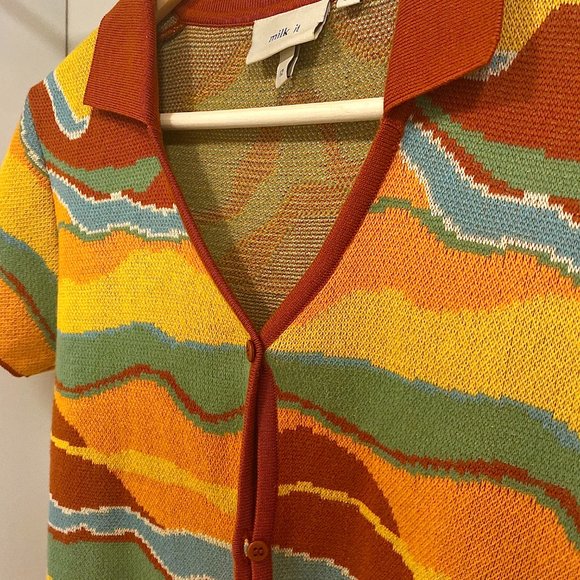 COORD MATCHING SET 90's style top and skirt - Picture 3 of 3